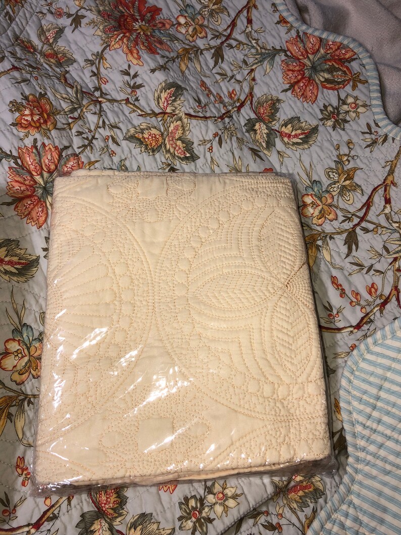 Heirloom baby quilt