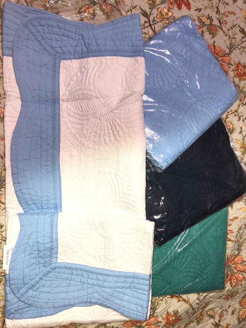Heirloom baby quilt