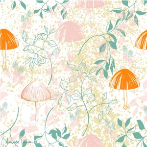 Lily Pilly Mushroom Wrapping Paper