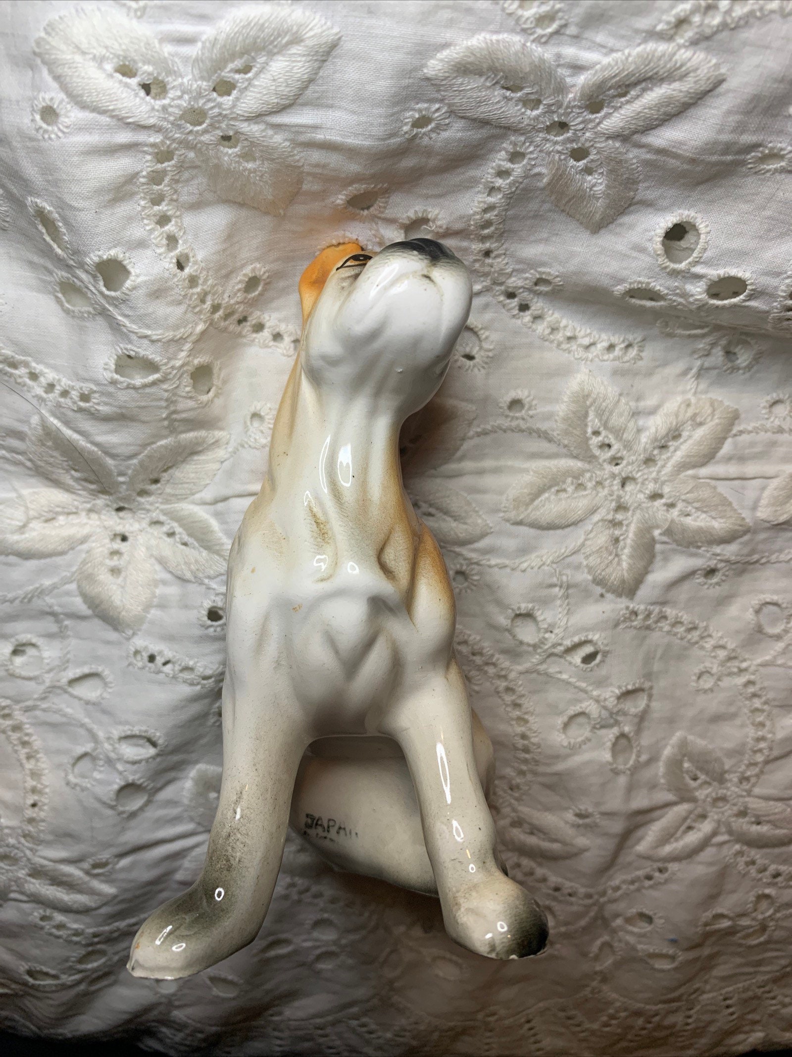 ボクサー犬　陶器置物 かわいいボクサー犬 陶器 置物の通販はau PAY マーケット - 輸入雑貨の