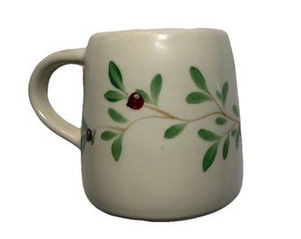 Taza de café de cerámica Emerson Creek hecha a mano en Virginia.