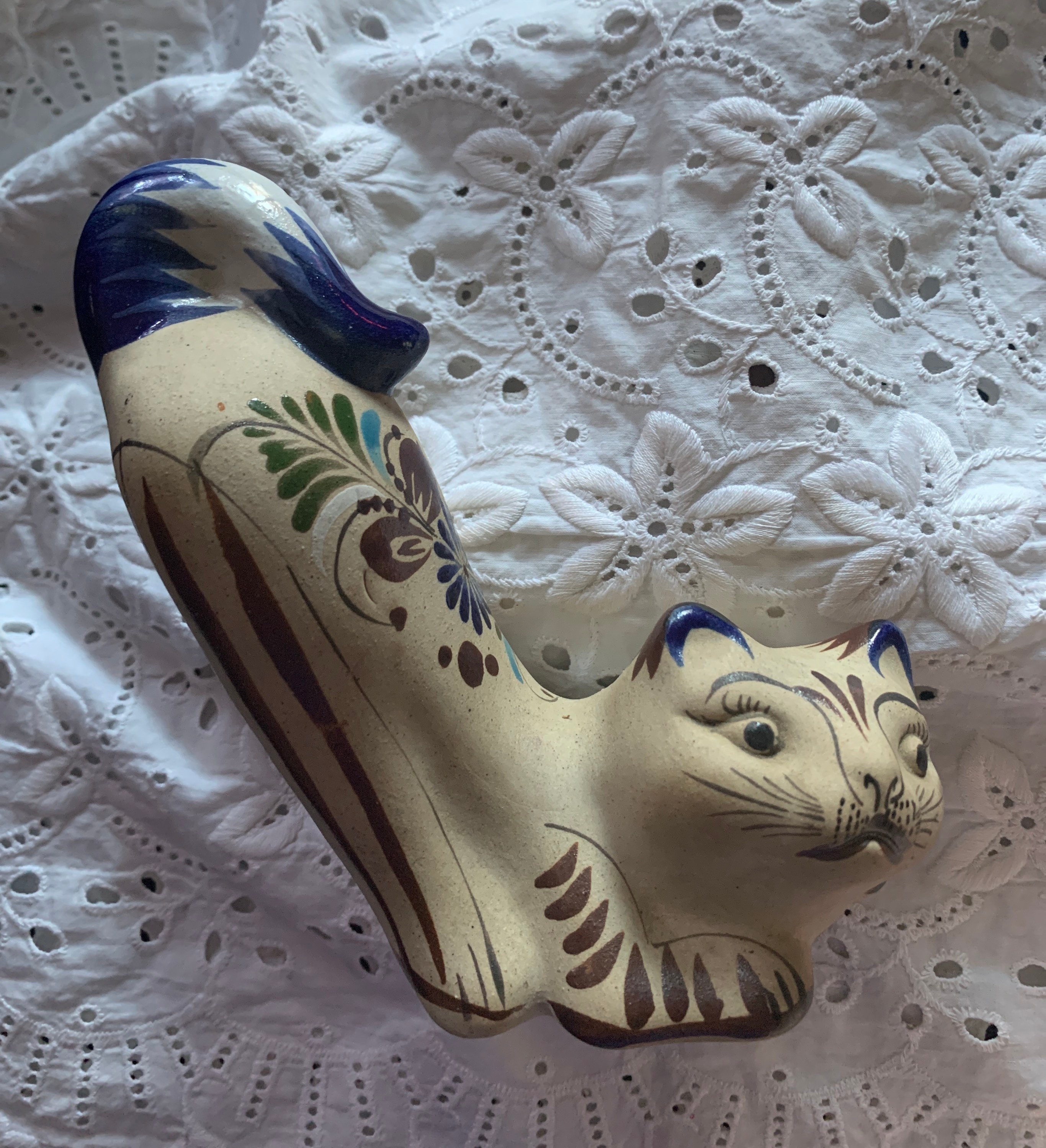 ヴィンテージ メキシコ トナラ ストレッチング キャット フォーク