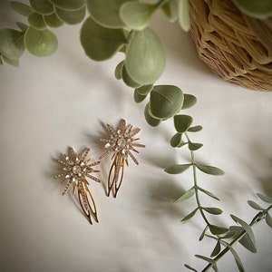Hairpins, bridal hairpins, bridal hairpin, hairpin, star hairpins, star hairpin, star combs