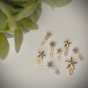 Hairpins, bridal hairpins, bridal hairpin, hairpin, star hairpins, star hairpin, star hair combs