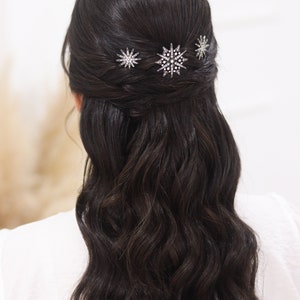 Personalized hairpins, bridal hairpins, star hairpins, customizable star hairpins, customizable hairpins