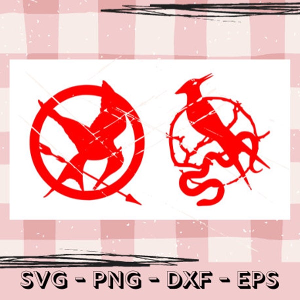 Hunger Games SVG - Laser Cut FILE ONLY - MockingJay svg - svg Cut File -  Katniss Decor - Songbirds and Snakes