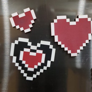 The Legend of Zelda: a Link to the Past heart collection digital svg, eps, dfx, png cut etch files
