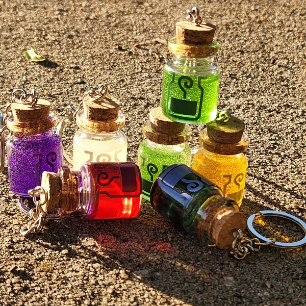 Monster Hunter Potion Keychain