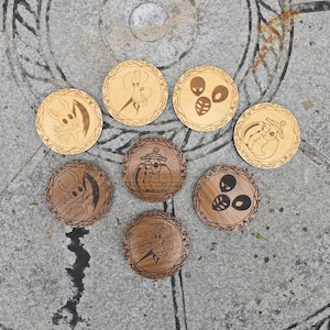 Coaster Knight: Hollow Knight Silk Song Game Coaster Set