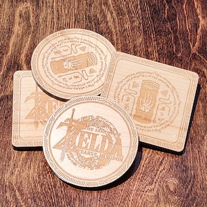 Zelda TotK Coasters