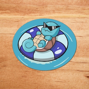 Eichhörnchen Sommer und Chill Sticker