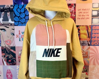 Golden X Nike Women's Upcycle Cropped Hooded Sweatshirt