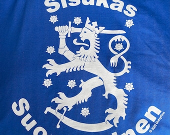 T-shirt unisexe - Sisukas Suomalainen (ce qui signifie Gutsy Finn)