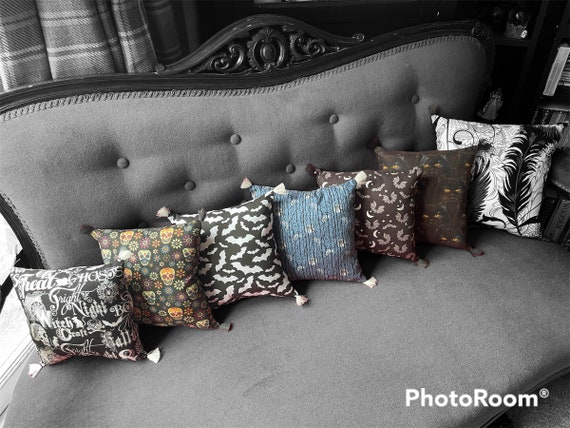 Gothic Scatter Cushions Gothic Cushions Sofa Cushions | Etsy UK