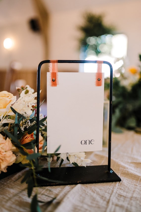 Wedding Table numbers | Table Names | Modern Table Number | Hanging Table Number | Luxury | Modern | Stationery | Place Setting | Minimal