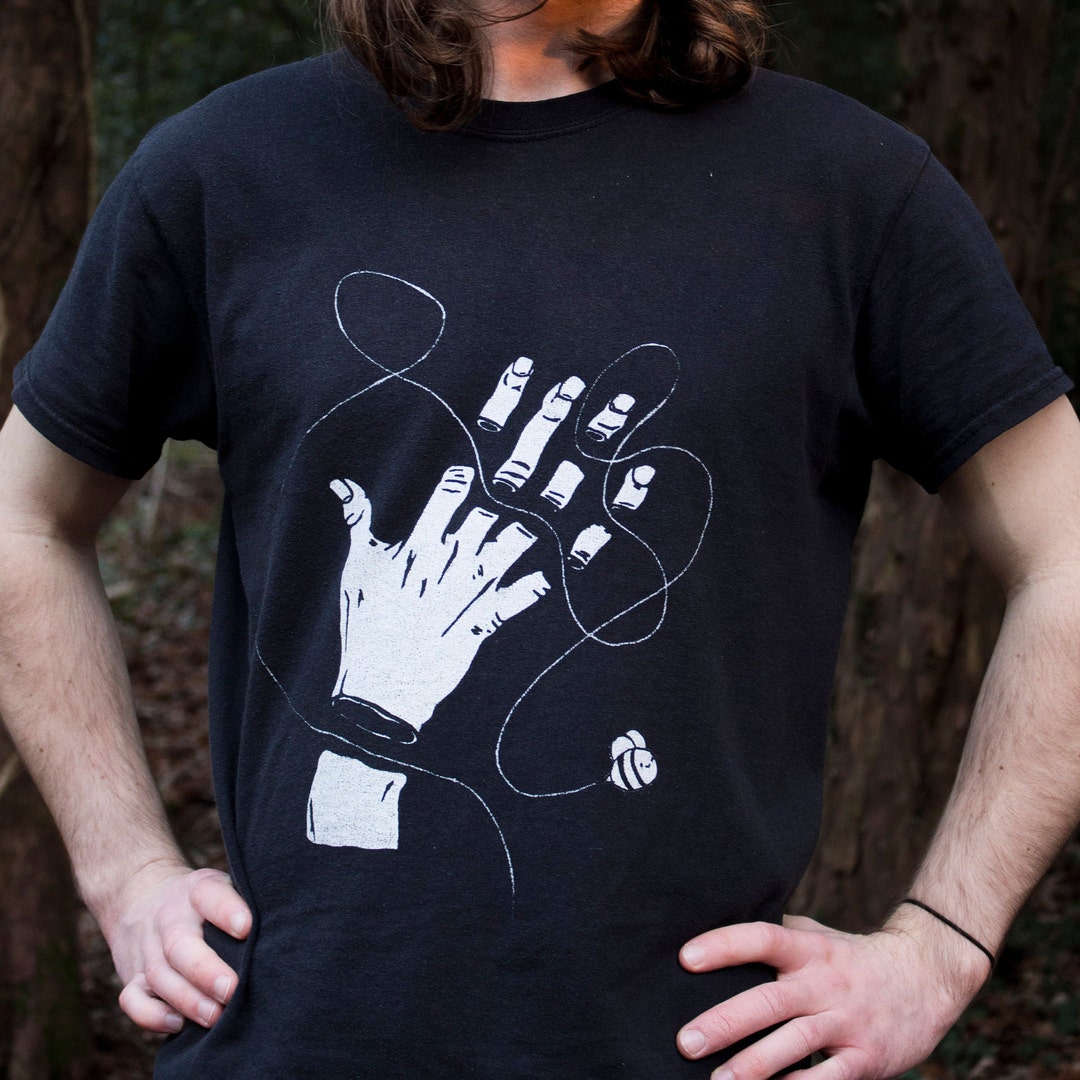 Buzz Cut Illustration T-shirt | Alternative and Emo Style Design  