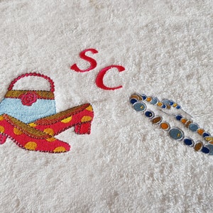 towel/bath towel &quot;Shopping&quot;