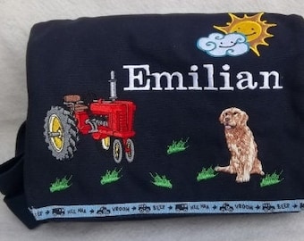 Sac à dos maternelle "Tracteur"