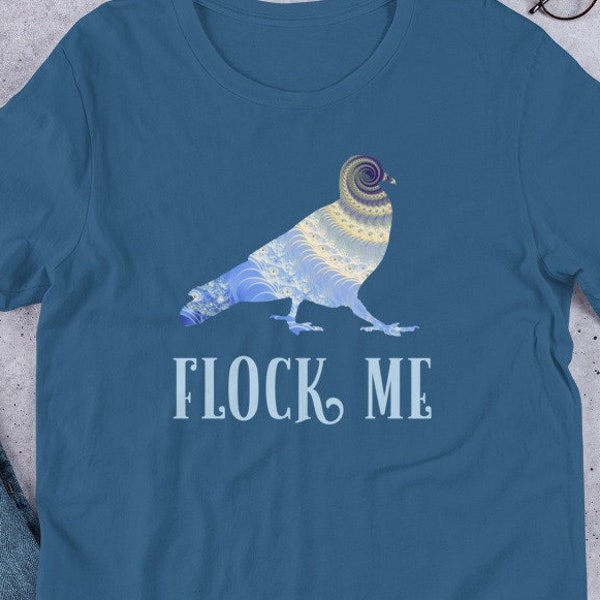 PPPP Shirt FLOCK ME Pigeons Playing Ping Pong Short-Sleeve Unisex T-Shirt