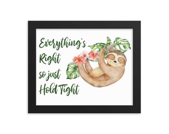 picture Phish Sloth Poster etsy