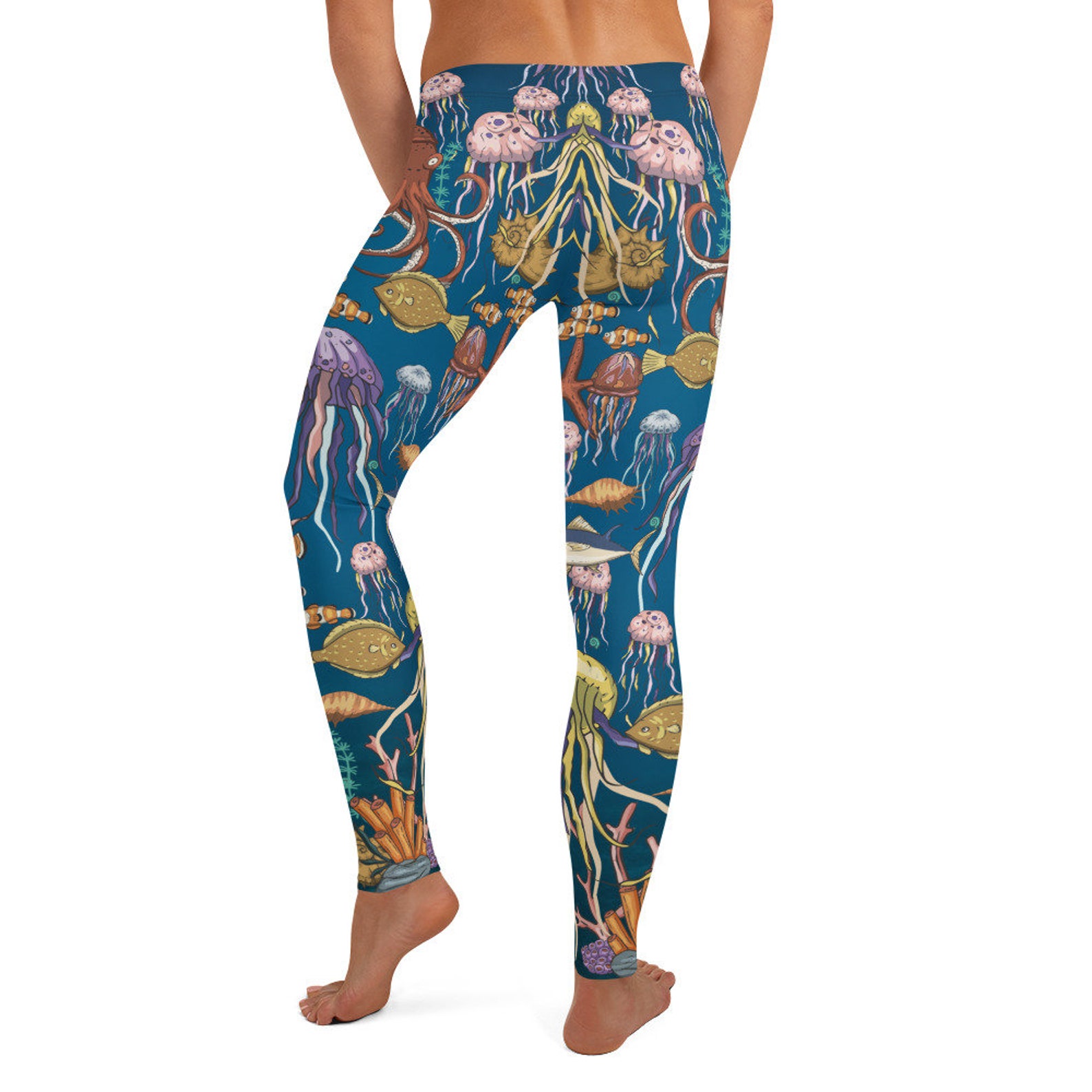 String Cheese Incident Inspired SCI Jellyfish Leggings - Etsy