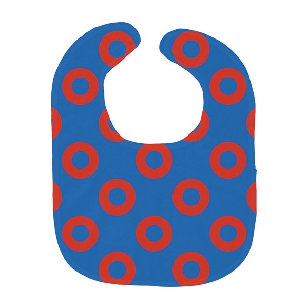 Phish Baby Gift Fishman Donut Baby Bib