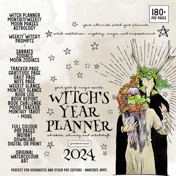 Planner for a Magical 2024 FULL COLOR Preview! 