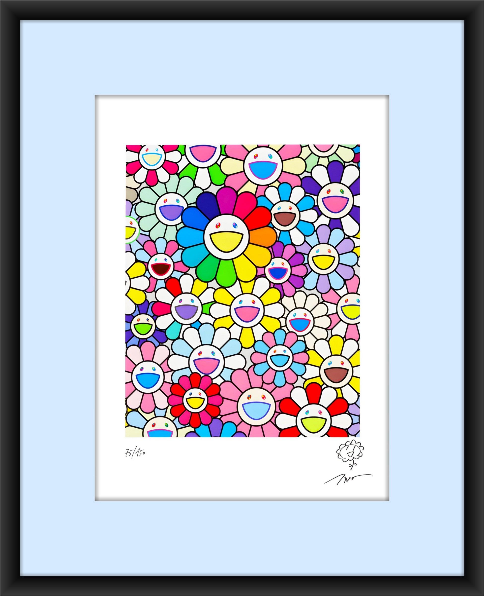 Takashi Murakami, Flowers of Hope, Lithograph, Limited Edition