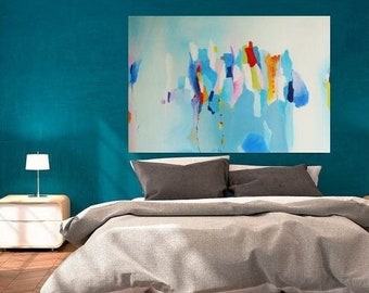 acryl schilderen, abstract schilderen, minimalistisch