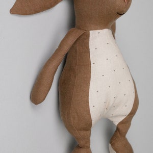 Peluche Mon premier lapin lièvre, tutoriel PDF de couture et modèle image 6