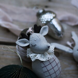 Cartamodello e tutorial per decorazioni natalizie vintage in stile Roly Poly immagine 5