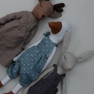 Tutorial & Pattern Hare Bunny Toy Doll PDF Sewing Guide and Pattern - Etsy