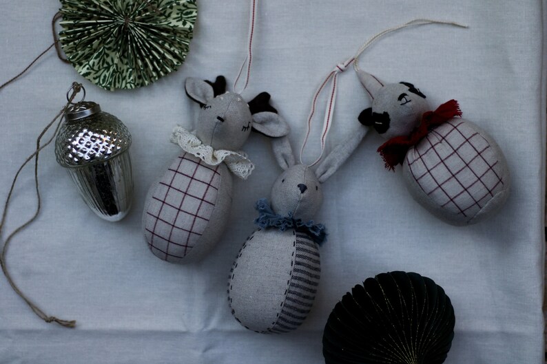 Cartamodello e tutorial per decorazioni natalizie vintage in stile Roly Poly immagine 9