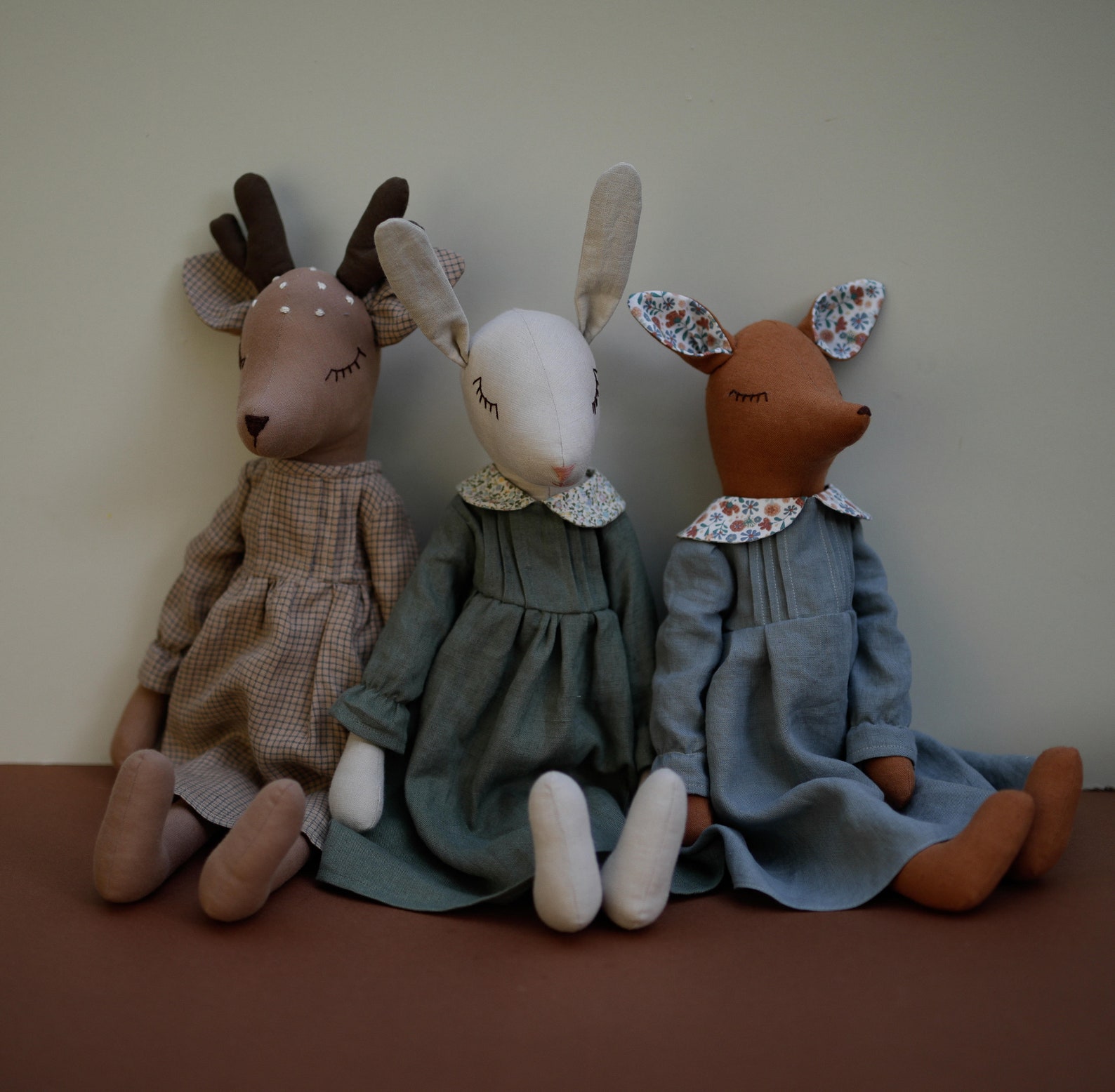 Tutorial & Pattern Fawn Deer Toy Doll PDF Sewing Guide - Etsy UK