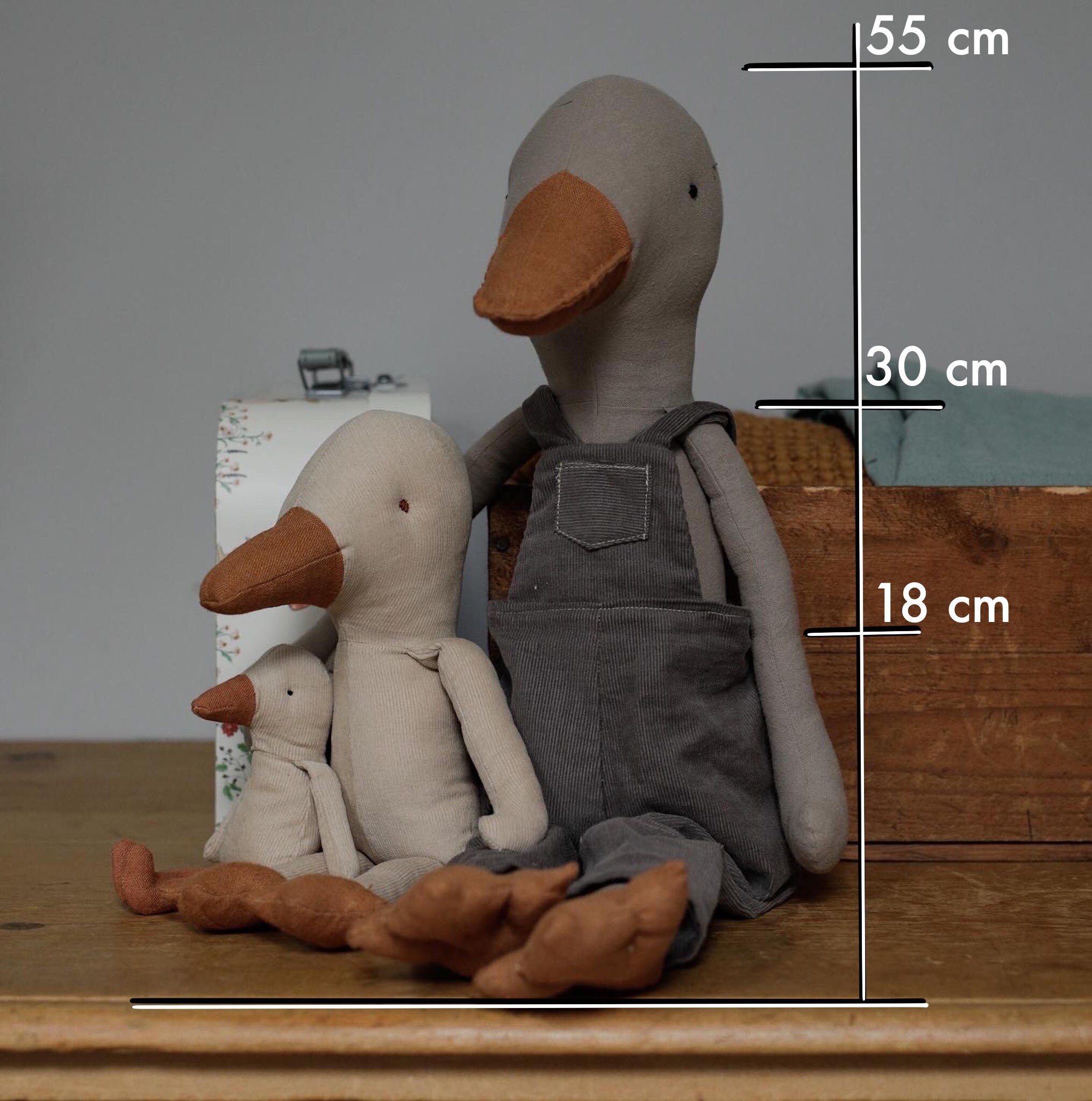 30 Cm Soft Toy Rag Doll Making Goose Sewing PDF Pattern and Tutorial - Etsy