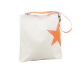 Beige application d’étoile cuir sac bandoulière en cuir toile cadeau pour son sac à main Design Unique, petit sac,