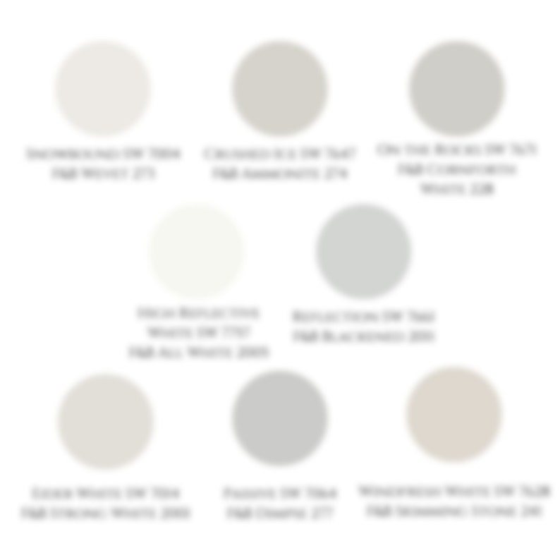 Farrow & Ball Dupes, Favorite Whites, Sherwin Williams Paint Palette