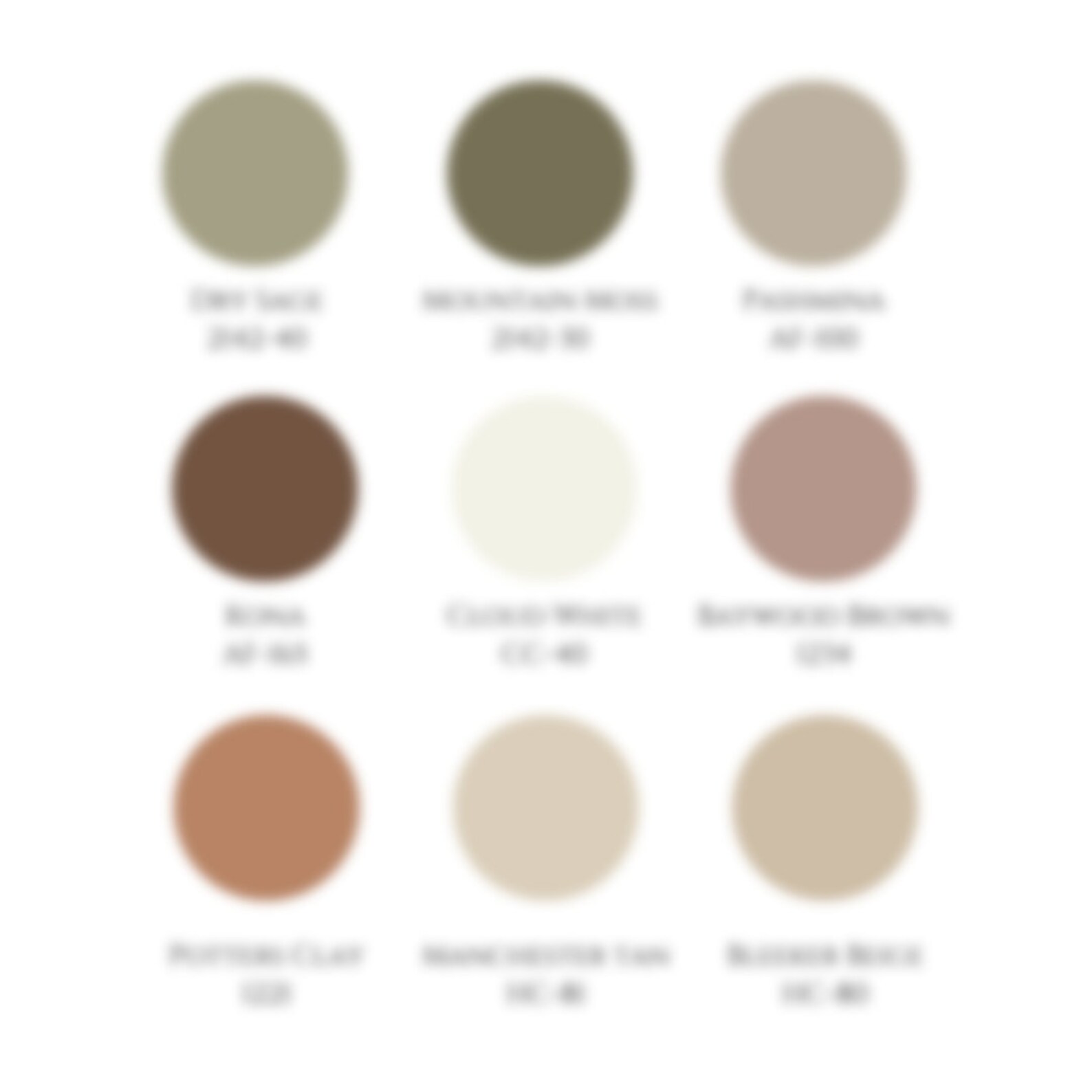 Warm Earthy Benjamin Moore, Paint Palette, Warm Paint Palette, Earthy
