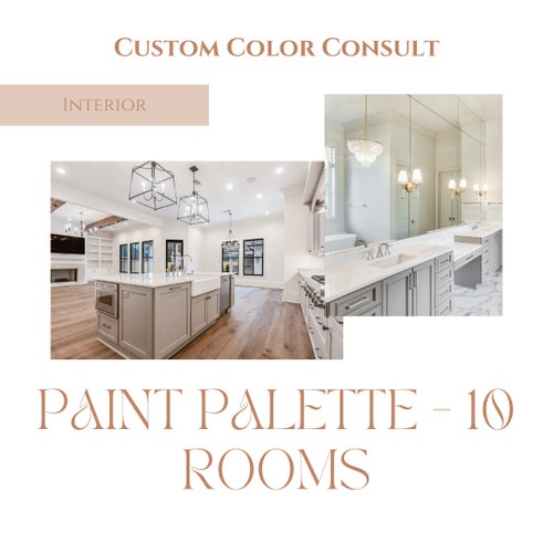 Custom Interior Paint Palette Etsy