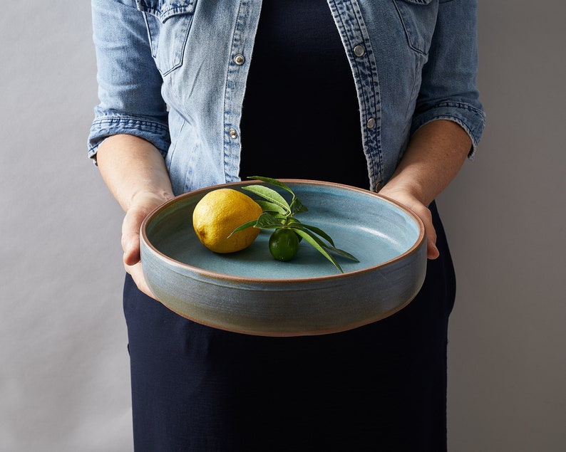 Lite Blue Cookie Ceramic Modern