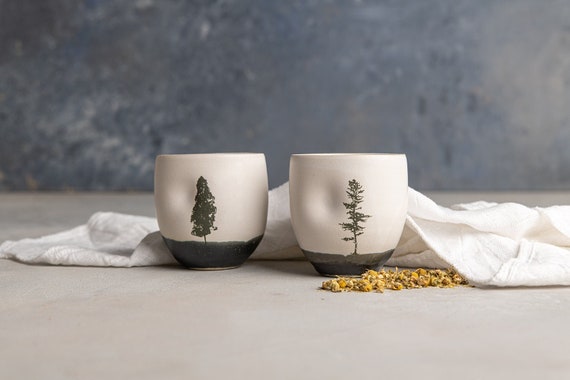 Tazze in ceramica artigianali – Set di 4 tazzine da caffè o tè | Leroy Merlin