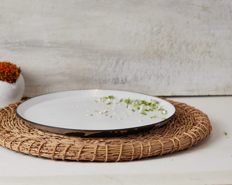 Serving plate. Beautiful dish for serving.