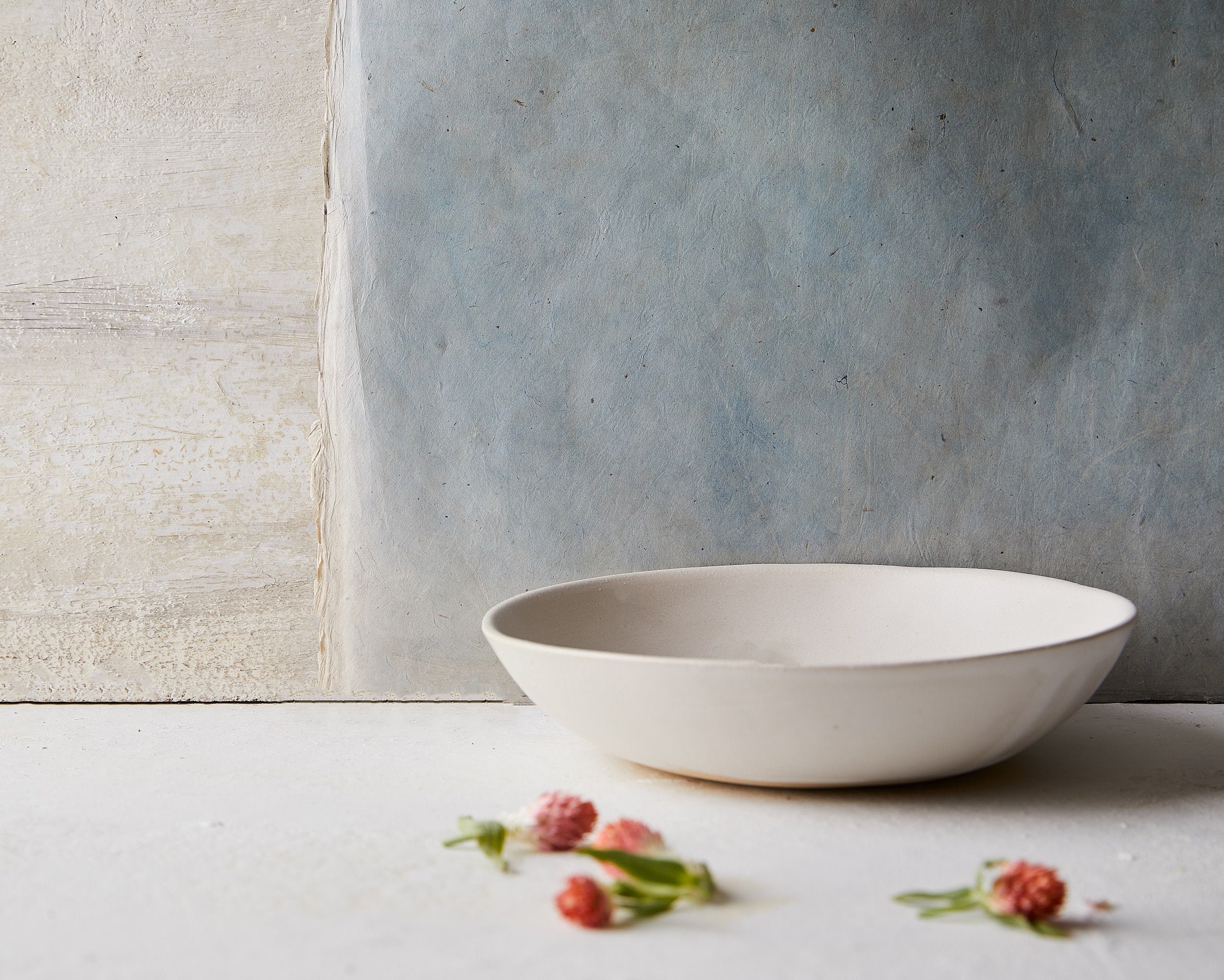Set of 2 Black Ceramic Pasta Bowls Handmade Elegant Modern - Etsy