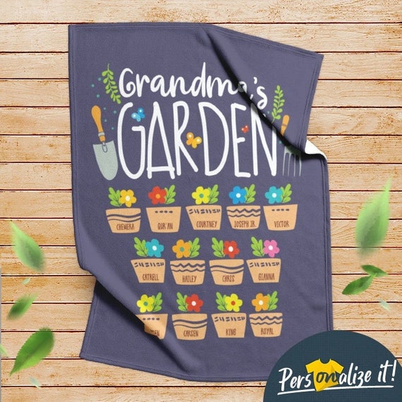 Blanket for nana from grandkids best sale