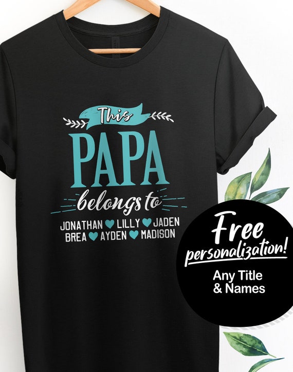 personalized papa gifts
