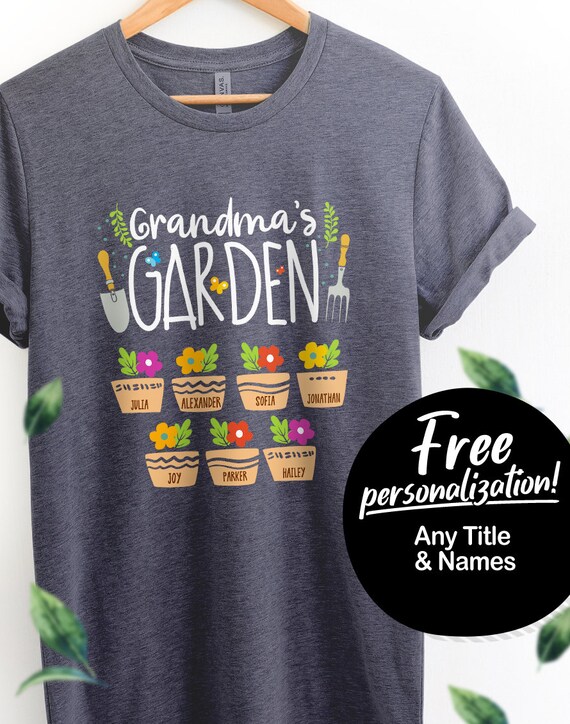 personalized grandma shirt