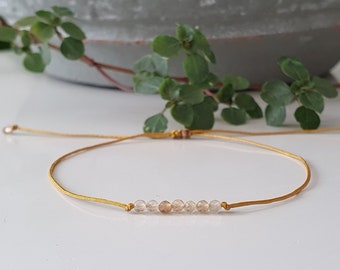 ~ SCHÖNES EDELSTEIN SPLITTER ARMBAND ~ CITRIN ~ ELASTISCH ~ ~ SCHÖNES EDELSTEIN SPLITTER ARMBAND ~ CITRIN ~ ELASTISCH ~