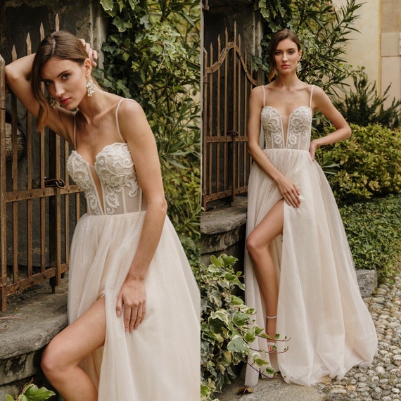 Etsy wedding dress straps sale
