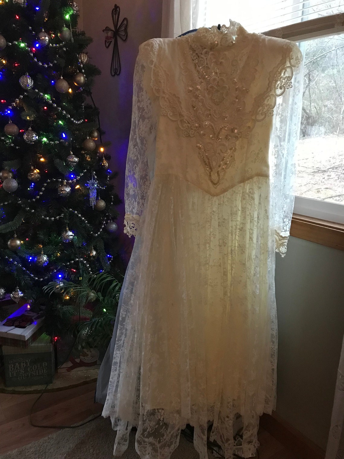 1980s Jessica Mclintock Victorian Revival Vintage Dress, Wedding ...