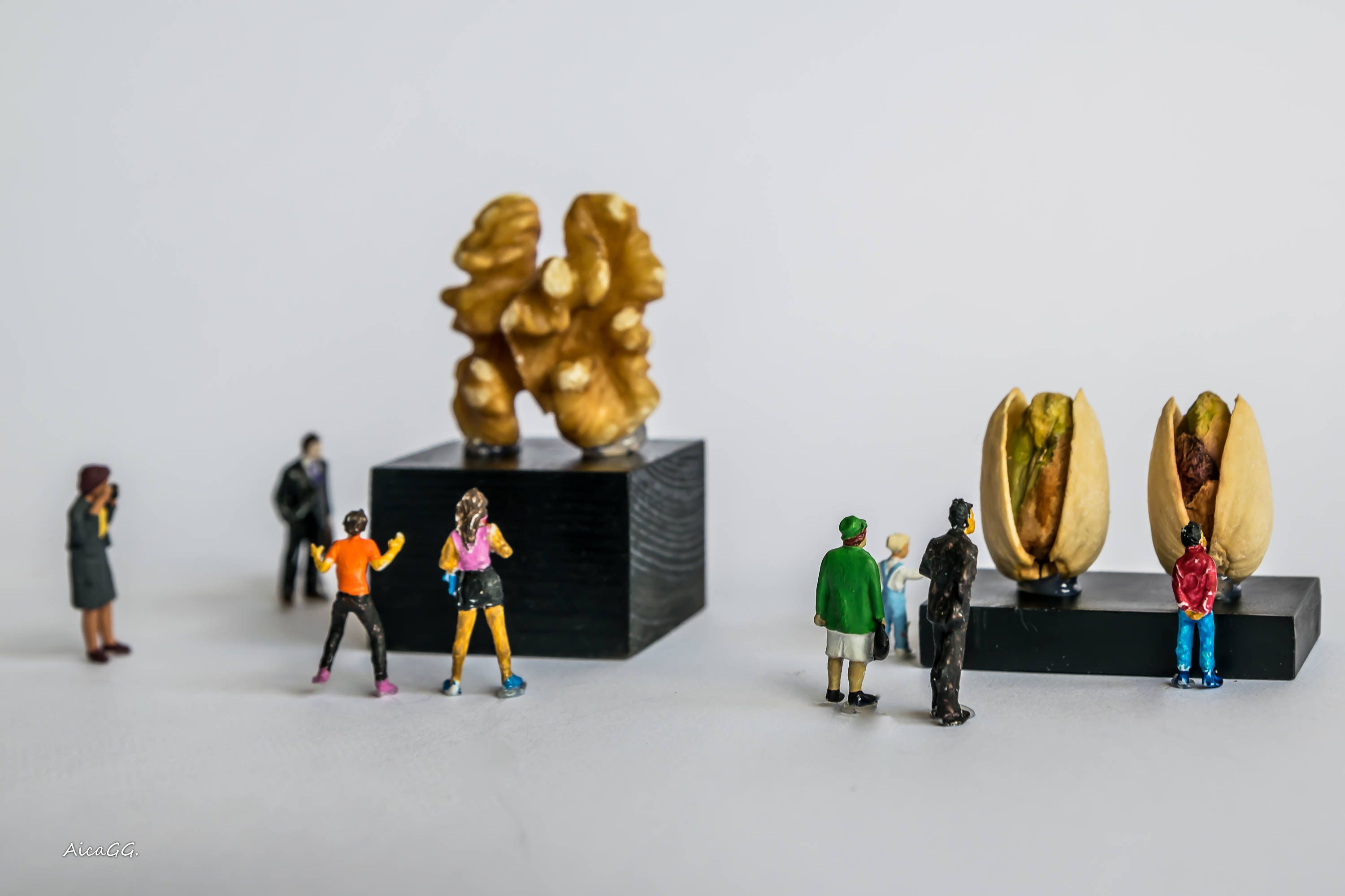 DIGITAL DOWNLOAD.Art photography,decoration home,design miniature people,green,instant prints,collectible art,printable,downloadable art
